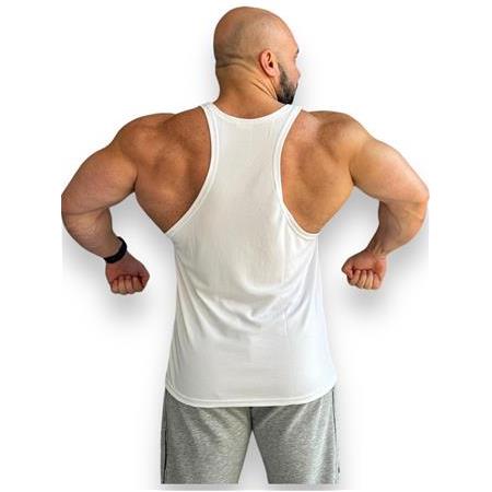 Ultimate Bodywear -Bodyman Mesh Tanktop/White