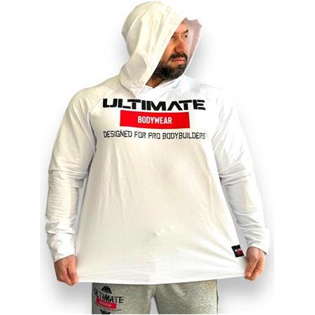 Ultimate Bodywear Workout Hoodie -White