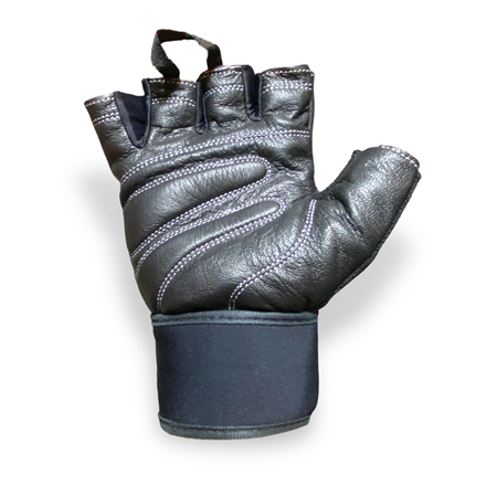 Ultimate Bodywear  Pro Wrist Support Gloves - Black/Gray