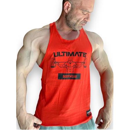 Ultimate Bodywear -BodymanTanktop/ Red