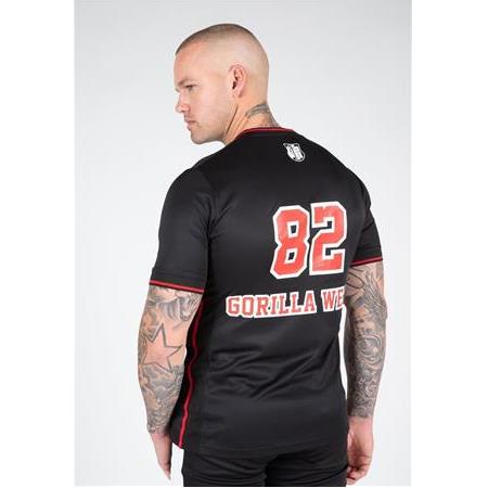 San Mateo T-Shirt - Black/Red