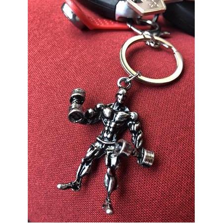 EMR Dumbbell Curl Anahtarlık - Kolye Ucu