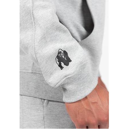 Utah Zipped Hoodie - Light Gray Melange