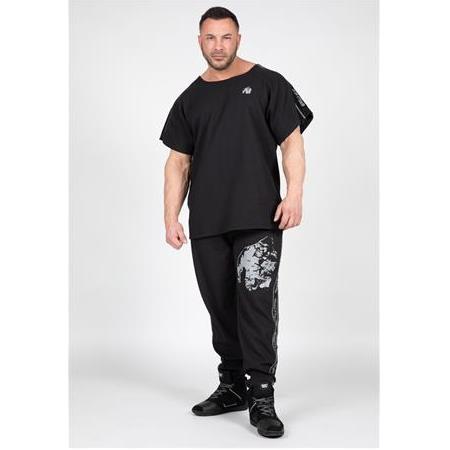 Buffalo Old School Workout Top - Black/Gray
