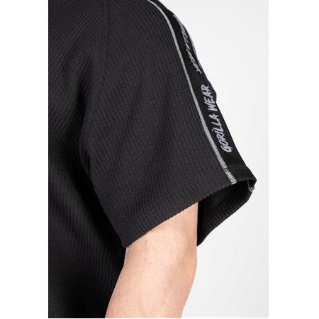 Buffalo Old School Workout Top - Black/Gray