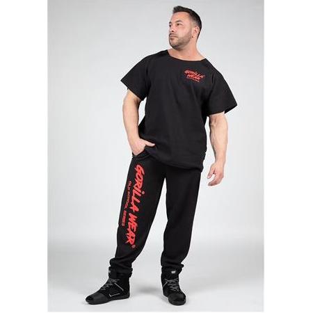 Augustine Old School Pants - Black/Red