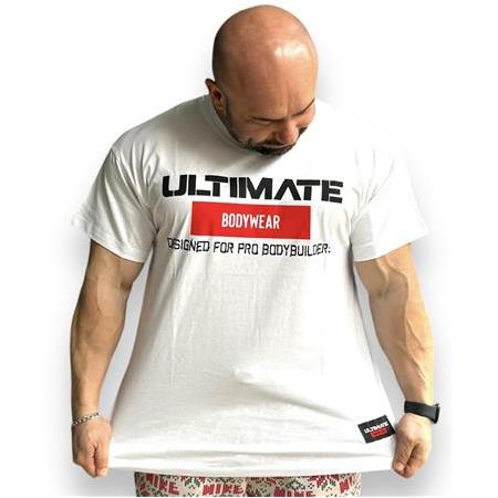 Ultimate Bodywear - Logo Tshirt /Pure White
