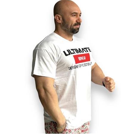 Ultimate Bodywear - Logo Tshirt /Pure White