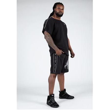 Buffalo Old School Workout Shorts - Black/Gray