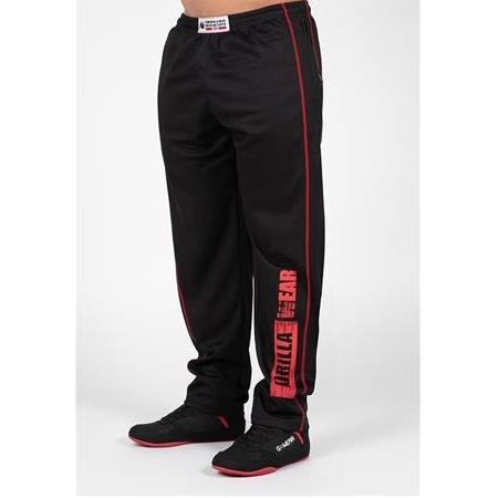 Wallace Mesh Pants - Black/Red