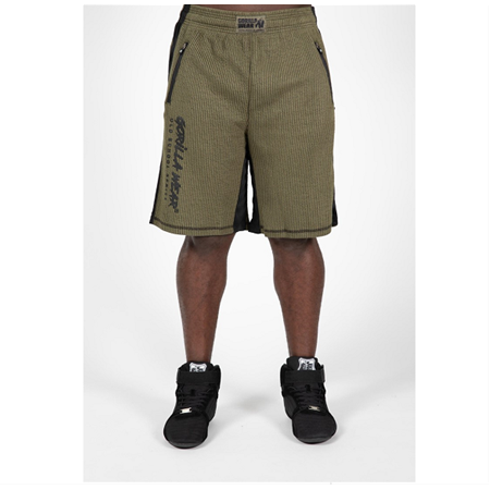 Augustine Old School Workout Short - Army