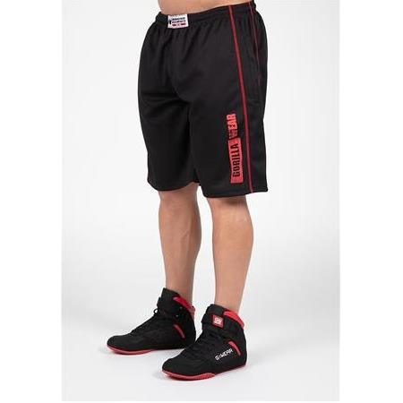 Wallace Mesh Shorts - Black/Red