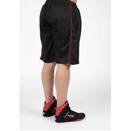 Wallace Mesh Shorts - Black/Red