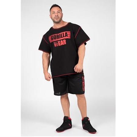 Wallace Mesh Shorts - Black/Red