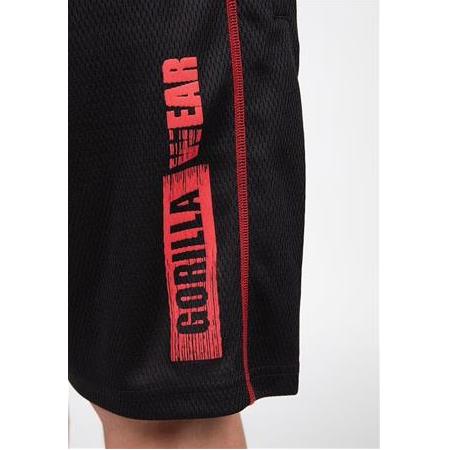 Wallace Mesh Shorts - Black/Red