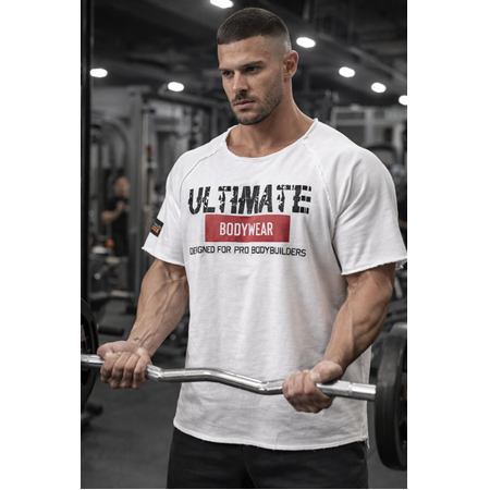 Ultimate Bodywear Energy Ragtop Tshirt /  White