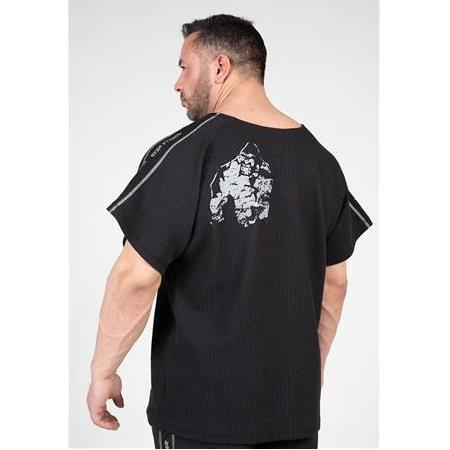 Buffalo Old School Workout Top - Black/Gray