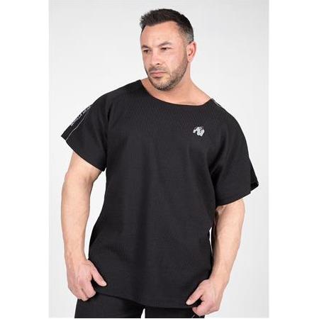 Buffalo Old School Workout Top - Black/Gray
