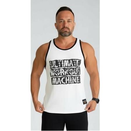 Ultimate Bodywear /  Workout Machine Tanktop -White