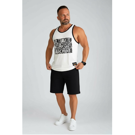 Ultimate Bodywear /  Workout Machine Tanktop -White
