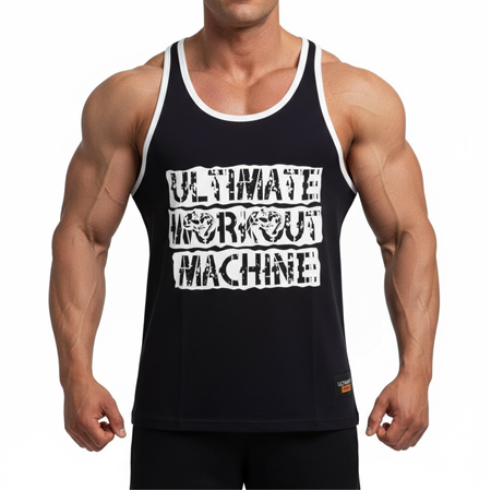 Ultimate Bodywear /  Workout Machine Tanktop -Navy