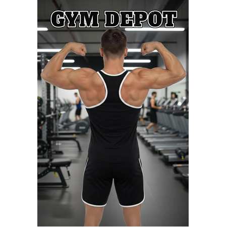 Ultimate Bodywear /  Workout Machine Tanktop -Navy