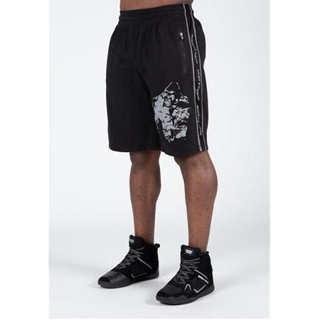 Buffalo Old School Workout Shorts - Black/Gray