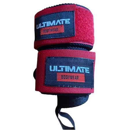 Ultimate Bodywear Wrist Wraps Extreme-Red